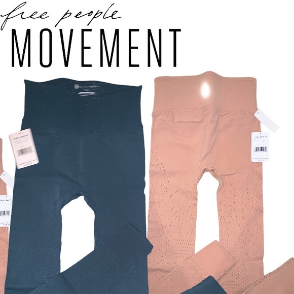 2-pack NWT Free People Self-Hem Ecology Leggings - Picture 2 of 14